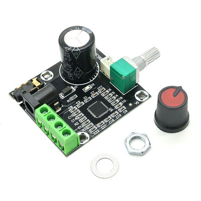 PAM8610 บอร์ดเครื่องขยายเสียงสเตเรีย HiFi แบบสองช่อง 12V 2x10W สําหรับผลิตภัณฑ์เสียง