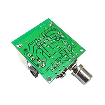 TDA7297 12V บอร์ดกระตุ้นพลังงานช่องสองที่มีผลิต 15W + 15W และการออกแบบไร้เสียง