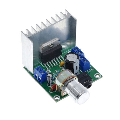 TDA7297 12V บอร์ดกระตุ้นพลังงานช่องสองที่มีผลิต 15W + 15W และการออกแบบไร้เสียง