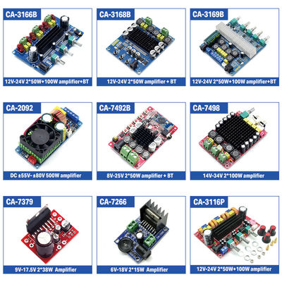 TF Card U Disk MP3 Format Decoder Board Amplifier Audio Module สําหรับแพ็คเกจมาตรฐาน