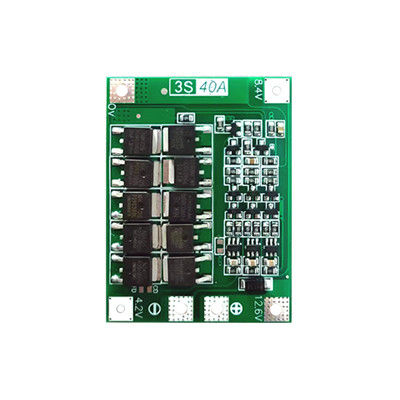 CA-3S-40A Li-Ion Lithium Battery Charger Lipo Cell Module PCB BMS Protection Board สําหรับเครื่องขุด 12.6V พร้อมสมดุล