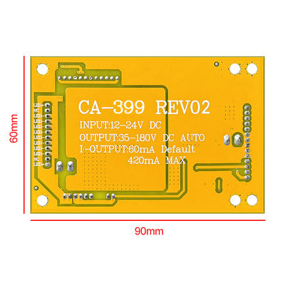 CA-399 LED Backlight Driver Board 100*70 มม. อินพุตเริ่มต้น 200ma