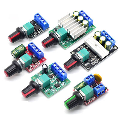 30W 80W 90W PWM มอเตอร์ควบคุมความเร็วโมดูลไดรฟ์แบบปรับได้