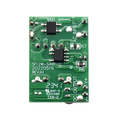 มินิทัวร์ 5V / 2A พลังงานโมดูล 220V ถึง 5V 2A ติดต่อไฟฟ้าแยก แผ่นสลิม แบอร์ด AC ไปยัง DC Converters Board Mount