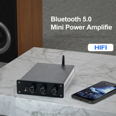 100W*2+200W Home Audio Power Amplifier พร้อม Bluetooth 5.0 และ 2.1 Channel มินิ ไฮฟาย สเตเรีย ชั้น D Digital Amp