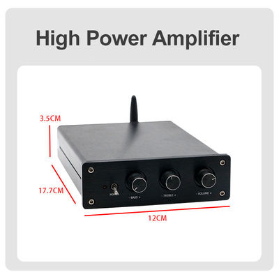 100W*2+200W Home Audio Power Amplifier พร้อม Bluetooth 5.0 และ 2.1 Channel มินิ ไฮฟาย สเตเรีย ชั้น D Digital Amp