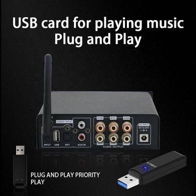 2*100W 2.1 ช่องเสียงดิจิตอล HIFI Desktop Digital Amplifier Subwoofer เครื่องขยายพลังเสียงสําหรับเสียงในบ้าน