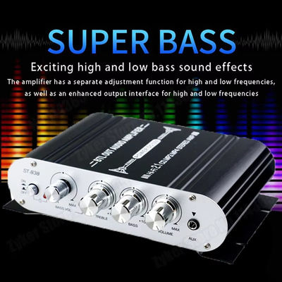 2.1 ช่อง 12V Amplifier Board พร้อมพลังงานออก 80WX2 + 80W สําหรับบ้าน Hi-Fi Digital Audio