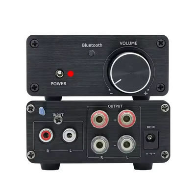 TPA3116 เครื่องขยายเสียงดิจิตอล 100W สเตเรีย HiFi ชั้น D พร้อมบลูทูธ 5.0 และโฮสติกสแตนเลสอลูมิเนียม