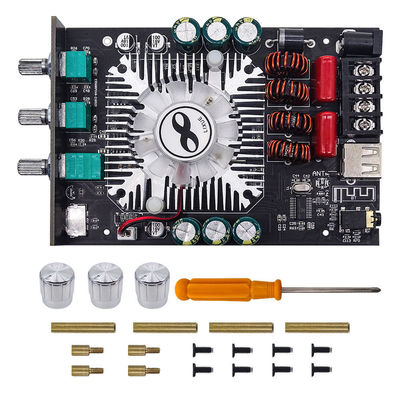 ZK-1602T 2*160W 2.0 Channel Digital Power Amplifier Module Class D Audio Stereo BT 5.0 Subwoofer Amplifier Board ZK-1602T โหลดเครื่องขยายพลังงานดิจิตอลชั้น D