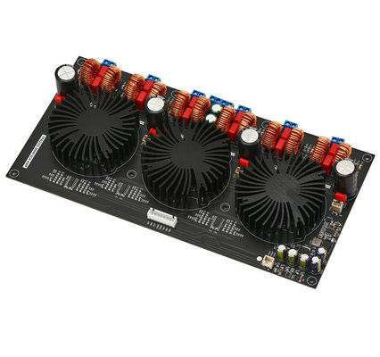 TPA3255 300W*6 DC24-48V บอร์ดเครื่องขยายเสียง ประเภท D บอร์ดเครื่องขยายพลังงานสูง 6 ช่อง บอร์ดเครื่องขยายพลังงานพัดลมดิจิตอล