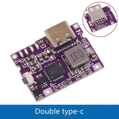 IP5310 โมดูลพลังงานขั้นสูง แบบ-C USB Boost Converter 5V 4.2V 3A บอร์ดชาร์จแบตเตอรี่ลิเดียม พร้อมตัวชี้ LED