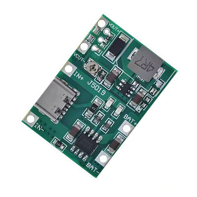 USB ประเภท C 3.7V 9V 5V 2A DC-DC Converters Board Mount Lithium Li-ion 18650 แบตเตอรี่ชาร์จ 18650 ชาร์จ ขั้นตอนกระตุ้นโมดูลไฟฟ้า