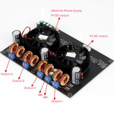 TPA3255 บอร์ดเครื่องกระตุ้นประสิทธิภาพสูง 600W ประเภท D พร้อมระยะทางไดนามิกสําหรับ HiFi Audio
