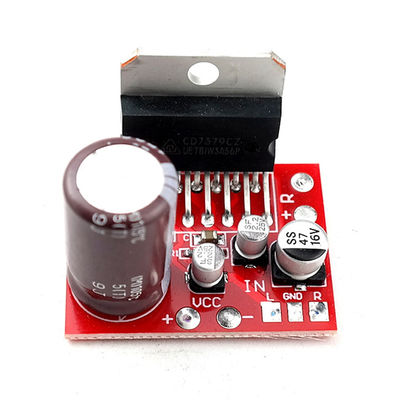 TDA7379 โมดูลเครื่องขยายพลังงานสเตเรีย ช่องสอง DC9V-17.5V 38W+38W เครื่องขยายเสียง