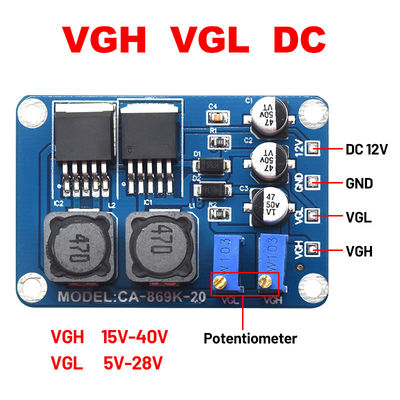 CA-869K Vgh Vgl เครื่องปรับปรุงโมดูลบอร์ด DC เครื่องปรับเปลี่ยน Tcon การเปลี่ยนแปลงแรงดัน ปรับปรุงตัวกํากับ Led Lcd Tv Panel