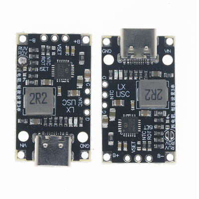 แบบ C USB 2/3S BMS 15W 8.4V 12.6V 1.5A แบตเตอรี่ลิธีียม โมดูลการชาร์จกระตุ้นด้วยการสนับสนุนที่สมดุล การชาร์จเร็วด้วยตัวชี้วัด