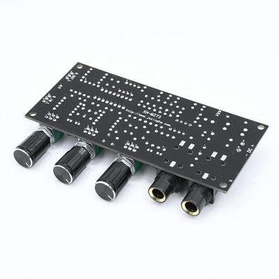 XH-M273 PT2399 บอร์ด Preamplifier ดิจิตอล 12-24V DC พร้อมความถี่สเตอริโอสำหรับการควบคุมไมโครโฟนคาราโอเกะ
