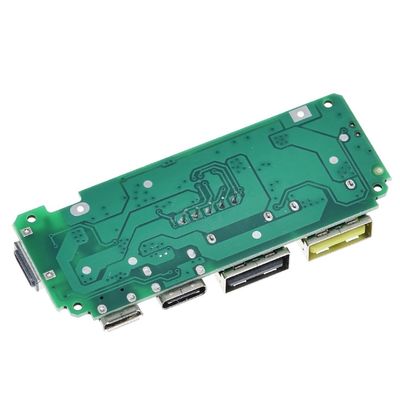 ดับเบิล USB 5V 2.4A Micro/Type-C LED USB Mobile Power Bank 18650 โมดูลการชาร์จ แบตเตอรี่ลิทธิียม การปกป้องวงจร
