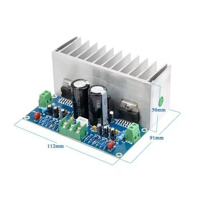 คลาส D พลังงานสูง บอร์ดเครื่องกระตุ้นเสียง AC12-32V 2 * 100W TDA7293 เครื่องกระตุ้นเสียงดิจิตอลสเตเรียสําหรับเครื่องเสียง