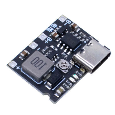 3.7V ถึง 9V 5V 2A DC-DC Step Up Boost Module 18650 แบตเตอรี่ลิธีอุปกรณ์ชาร์จ-การชาร์จ คอร์ด Type-C DC TP4056