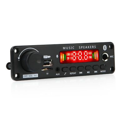 เครื่องขยายกําลัง 2*25W พร้อมบอร์ดถอดรหัส MP3 และอายุแบตเตอรี่ 20 ชั่วโมง