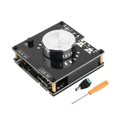 BT 5.0 บอร์ดกระตุ้นพลังงานดิจิตอล 100W * 2 สเตียโร่ มินิ DIY ออดิโอโมดูลกับ U ดิสก์ &amp; AUX การสนับสนุนการเข้า