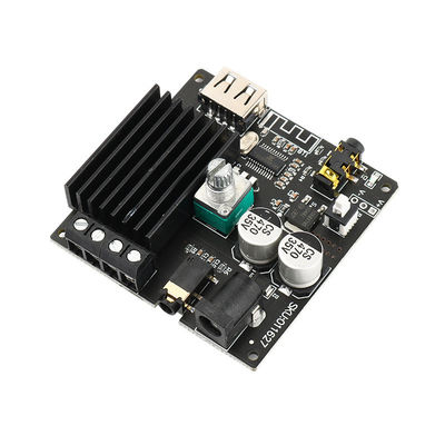 BT 5.0 บอร์ดกระตุ้นพลังงานดิจิตอล 100W * 2 สเตียโร่ มินิ DIY ออดิโอโมดูลกับ U ดิสก์ &amp; AUX การสนับสนุนการเข้า