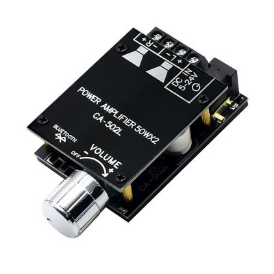 ZK-502L 2.0 Channel Digital Amplifier Board Home Theater HIFI Amplifier with BT5.0 50WX2 เครื่องเสริมเสียงจากวัสดุโลหะ เครื่องเสริมเสียงจากโลหะ ZK-502L