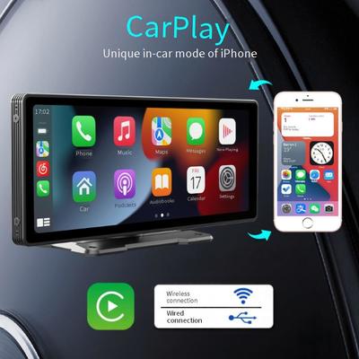 10.26 นิ้ว พกพา แอนดรอยด์ สเตเรีย รถวิทยุ Carplay GPS การนําทาง การสื่อสารทางกลับ 4K MP4 Player GPS การนําทาง