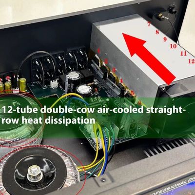 AV-888 แอมพลิฟายเออร์คาราโอเกะโฮมเธียเตอร์ 7.1 แชนแนล กำลังไฟสูง 2000W ลำโพง Dual Loop 12 หลอด ผลิตจากโลหะทนทาน