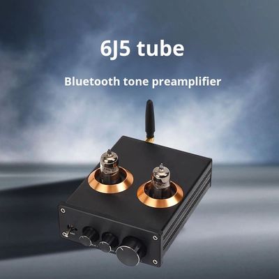 ออดิโอฟิล HIFI Tube Preamplifier 6J5 QCC3034 สําหรับ BT 5.1 เครื่องขยายเสียงไร้สายในบ้านที่มี Preamp ปรับ Bass และ Treble