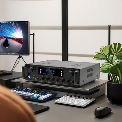 AV-628 เครื่องขยายเสียงซับวูฟเฟอร์โคแอกเซียล 2.1 แชนแนล 600W ระดับมืออาชีพ รุ่นกำลังสูง BT ตัวรับสัญญาณไฟเบอร์ออปติกข้ามพรมแดน