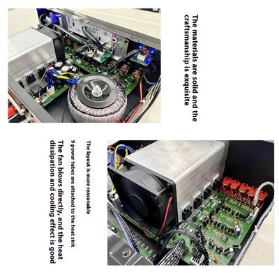 AV-988BT 5.1 เครื่องกระตุ้นการประชุมบ้านคาราโอเกะพลังงานสูง 8-Tube Subwoofer กับเซนเซอร์สิ่งแวดล้อม HF