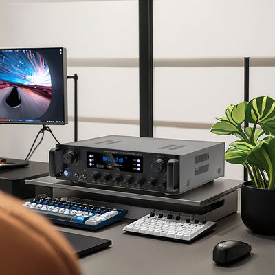 AV-628 เครื่องขยายเสียงซับวูฟเฟอร์โคแอกเชียล 5.1 แชนแนล 600W สำหรับบ้าน รุ่นกำลังไฟสูง ตัวรับสัญญาณไฟเบอร์ออปติก BT ข้ามพรมแดน