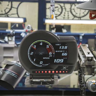 Obd2 ดิจิตอล ออโต้เมเตอร์ ความดันทุบไทร์บีน HUD Head-Up Display OBD Gauge Meter ออโต้อิเล็กทรอนิกส์สูง