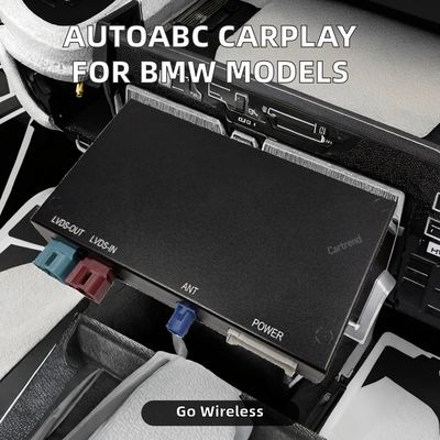 อะแดปเตอร์ CarPlay Android ไร้สาย Autoabc เข้ากันได้กับ NBT/CIC สำหรับรุ่น E70 F20 X1 X3 F25 F26 F48 Mini X4 X5 X6 F56 F15