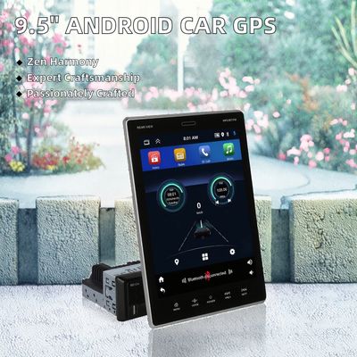 มหาวิทยาลัย 9.5\" 2 ดิน Android Navigation GPS Car Multimedia Player Dashboard รถวิทยุจอสัมผัส USB Carplay FM WIFI