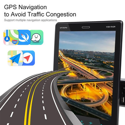 มหาวิทยาลัย 9.5\" 2 ดิน Android Navigation GPS Car Multimedia Player Dashboard รถวิทยุจอสัมผัส USB Carplay FM WIFI