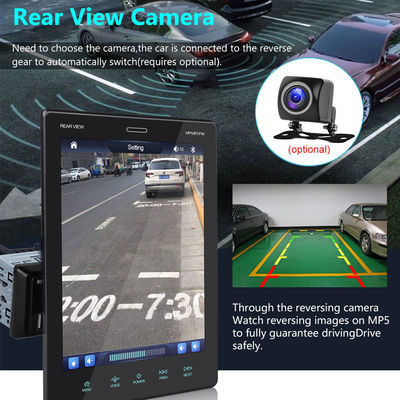 มหาวิทยาลัย 9.5\" 2 ดิน Android Navigation GPS Car Multimedia Player Dashboard รถวิทยุจอสัมผัส USB Carplay FM WIFI