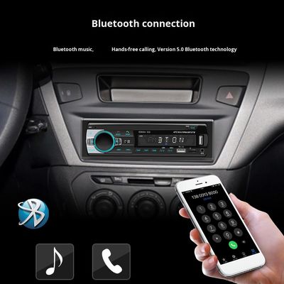 Creatall Single-Disc Universal Car MP3 Player USB Flash Drive BT เครื่องกระตุ้นไร้สาย มือ-ฟรี ออดิโอ หัวหน่วยควบคุมกลาง