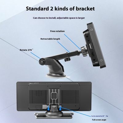 Creatall Cross-Border หน้าจอ LCD ขนาดใหญ่ 10.26 นิ้ว CarPlay Navigation ภาพย้อนกลับความละเอียดสูง การเชื่อมต่อ USB เครื่องเล่น BT