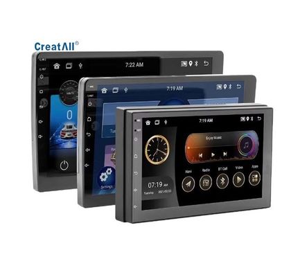 Creatall 7/9/10 นิ้ว All-In-One Android GPS Navigation สําหรับ Bluetooth การควบคุมกลาง แดชบอร์ดขนาดใหญ่ เล่นกลับ CarPlay