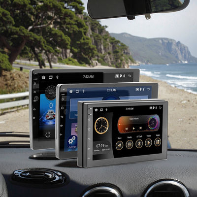 Creatall 7/9/10 นิ้ว All-In-One Android GPS Navigation สําหรับ Bluetooth การควบคุมกลาง แดชบอร์ดขนาดใหญ่ เล่นกลับ CarPlay
