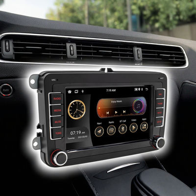 Creatall สําหรับ Volkswagen 7 นิ้ว Android Navigation GPS Carplay Dashboard เครื่องควบคุมกลางไร้สาย All-In-One เครื่อง 1 ปี