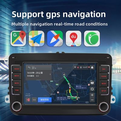 Creatall สําหรับ Volkswagen 7 นิ้ว Android Navigation GPS Carplay Dashboard เครื่องควบคุมกลางไร้สาย All-In-One เครื่อง 1 ปี