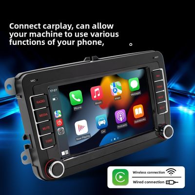 Creatall สําหรับ Volkswagen 7 นิ้ว Android Navigation GPS Carplay Dashboard เครื่องควบคุมกลางไร้สาย All-In-One เครื่อง 1 ปี