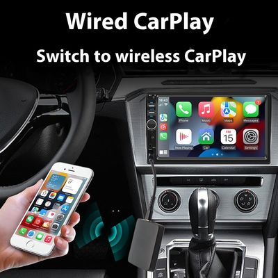อะแดปเตอร์ CarPlay ไร้สาย Creatall กล่องเชื่อมต่อในรถยนต์อัตโนมัติ รองรับ Android แปลงแบบมีสายเป็นไร้สายเพื่อการใช้งานที่ดียิ่งขึ้น