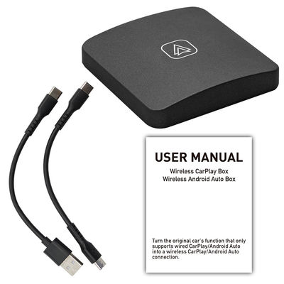 อะแดปเตอร์ CarPlay ไร้สาย Creatall กล่องเชื่อมต่อในรถยนต์อัตโนมัติ รองรับ Android แปลงแบบมีสายเป็นไร้สายเพื่อการใช้งานที่ดียิ่งขึ้น