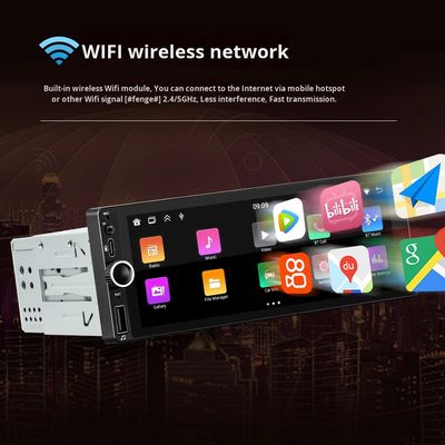 Creatall 6.86 นิ้ว All-In-One แดชบอร์ดไร้สาย Carplay สมาร์ท แอนดรอยด์ GPS Navigation HD Reversing Image สําหรับบลูทูธ